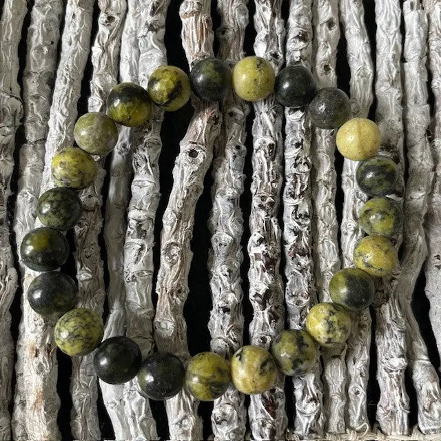 Zitronen Chrysopraas Armband raynaturest Store