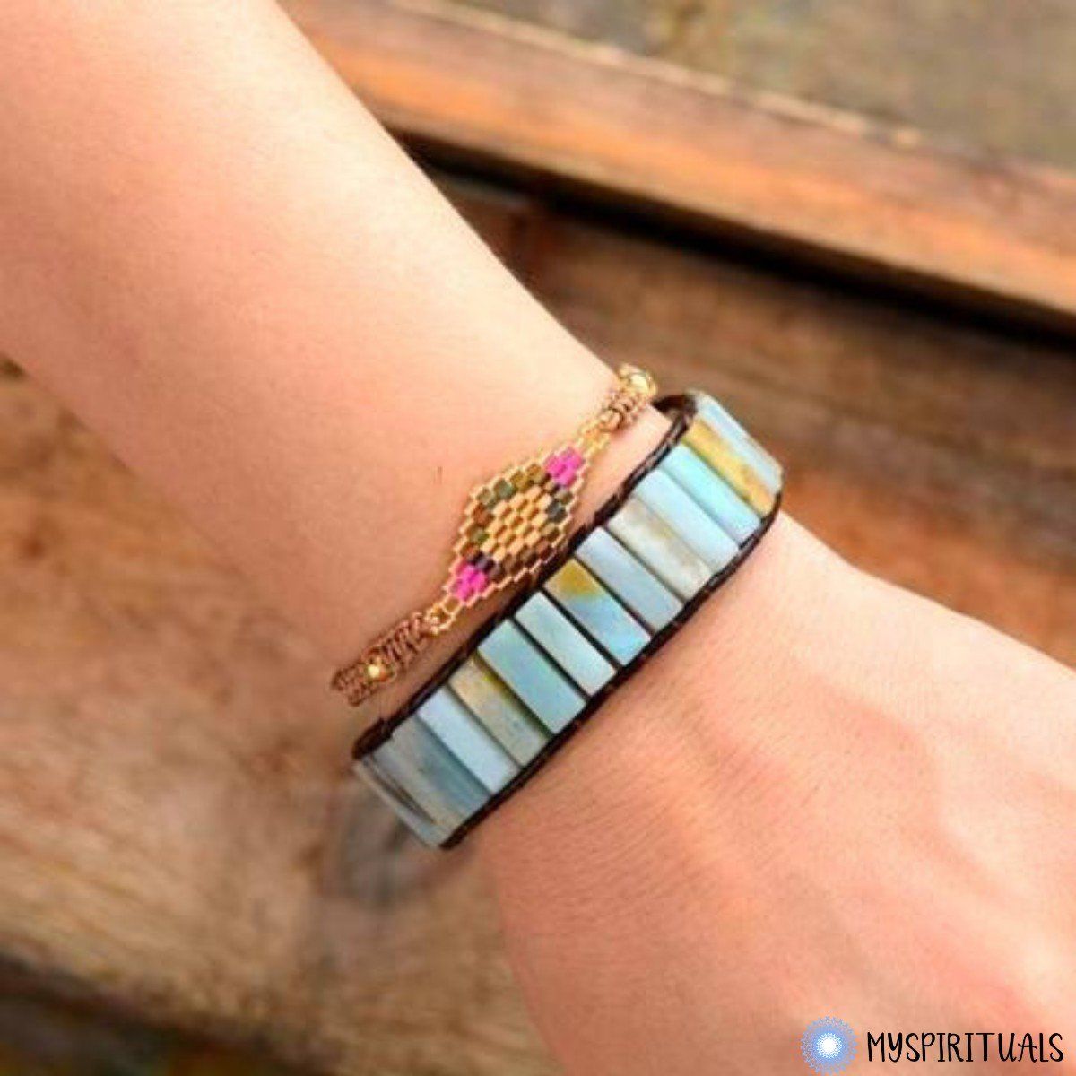 Amazonit Chakra - Armband FERVENT Official Store