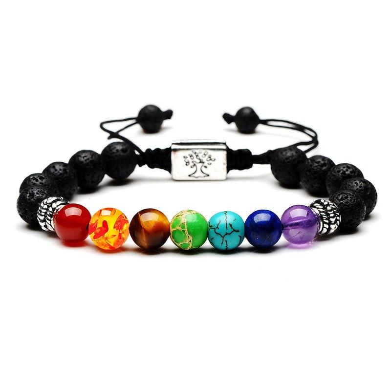 Baum des Lebens Chakra Armband - handgefertigt Amader Amader Store