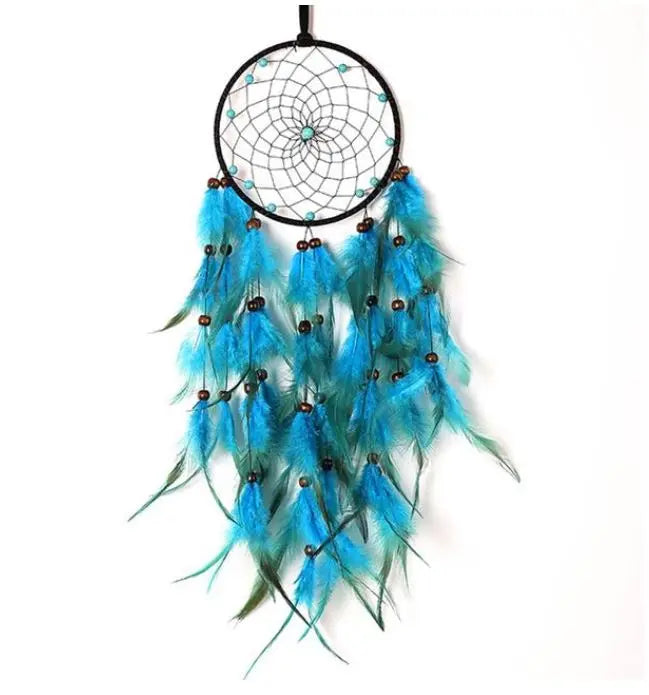 Blaue Feder Traumfänger - MySpirituals
