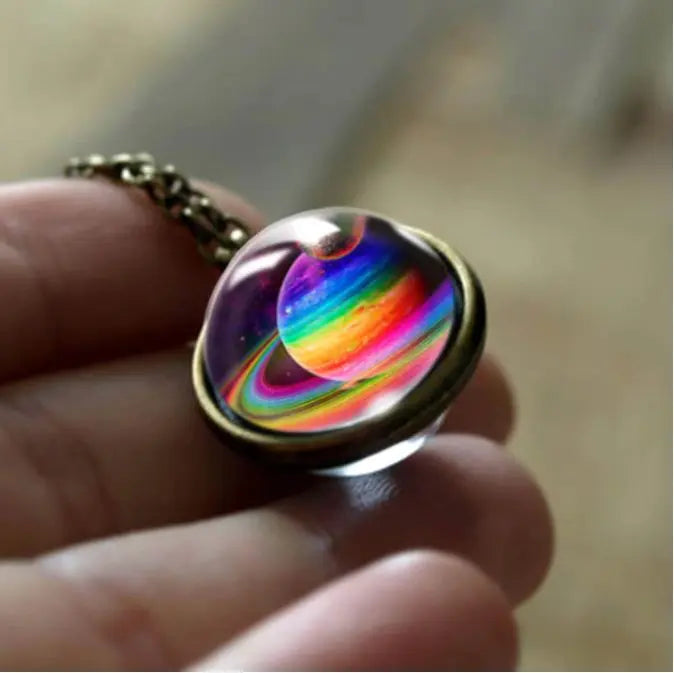 Galaxy Halskette Souleather Handmade Store