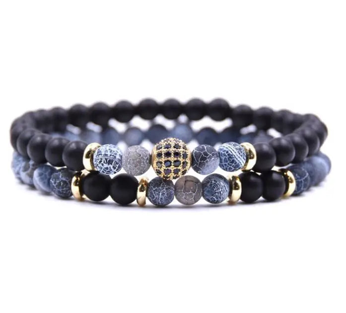 Hämatit-Armbänder set HYHONEY Store