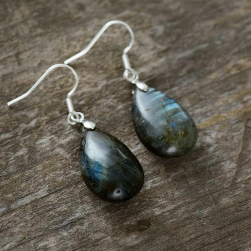 Hematit baumeln Ohrringe SUKI FASHION JEWELRY