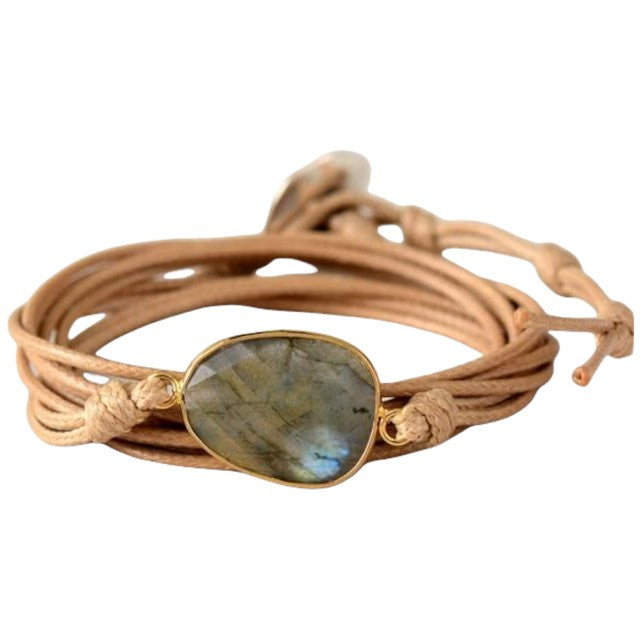 Labradorit Wikkelarmband Freundschaft FERVENT Official Store