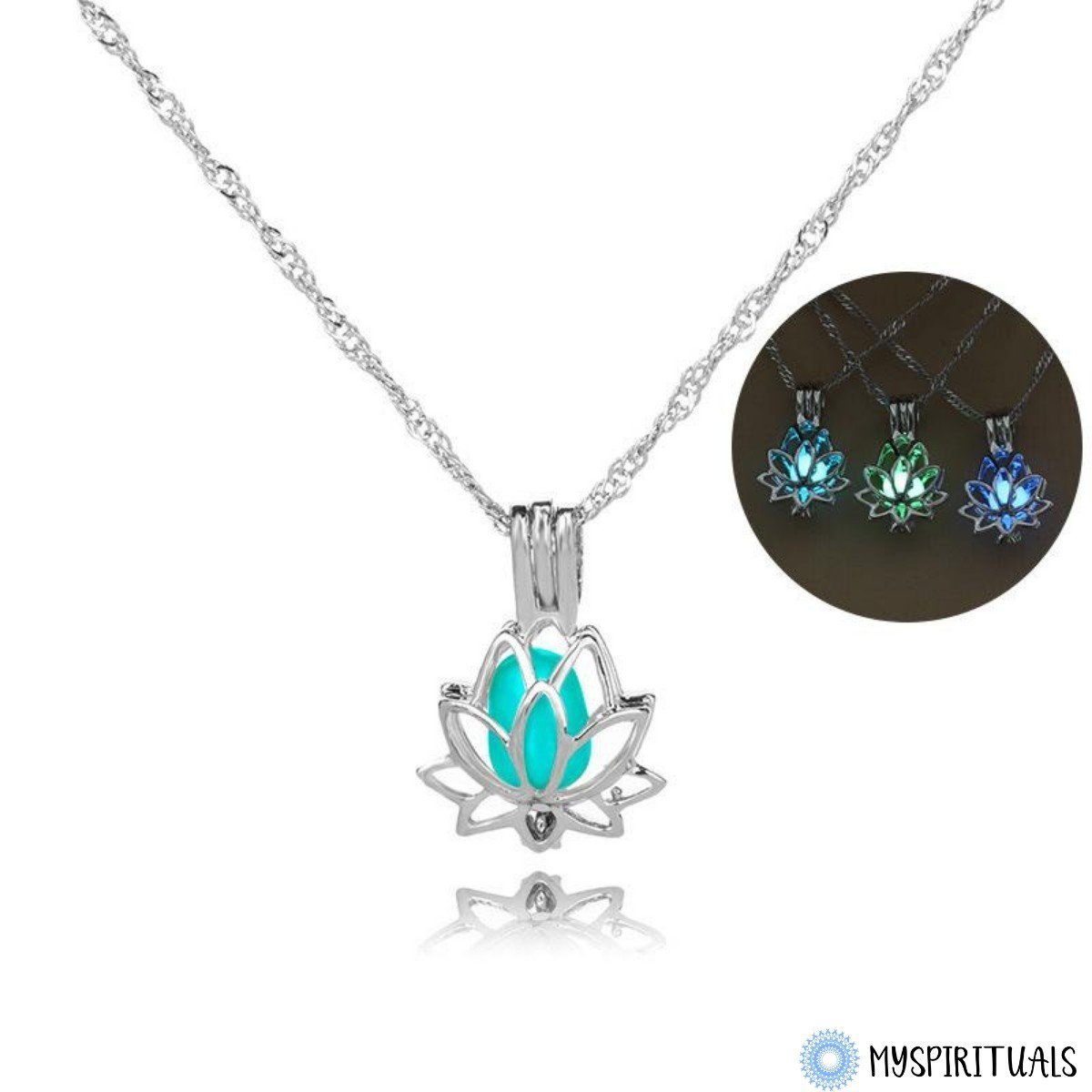 Lotus Halskette - Leuchtend Subeads Store
