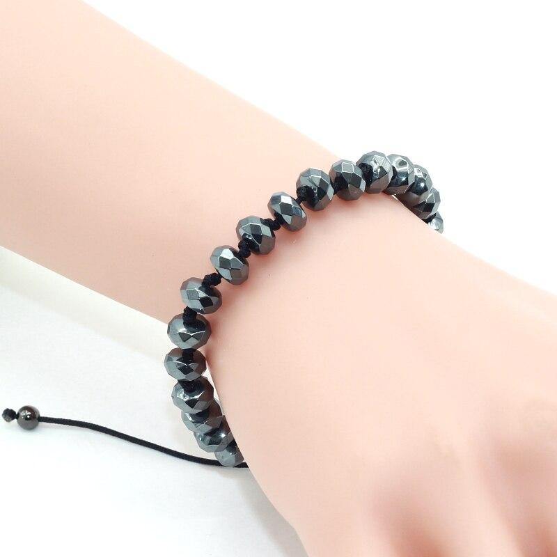 Schwarze Hämatit Perlen Armband FERVENT Official Store