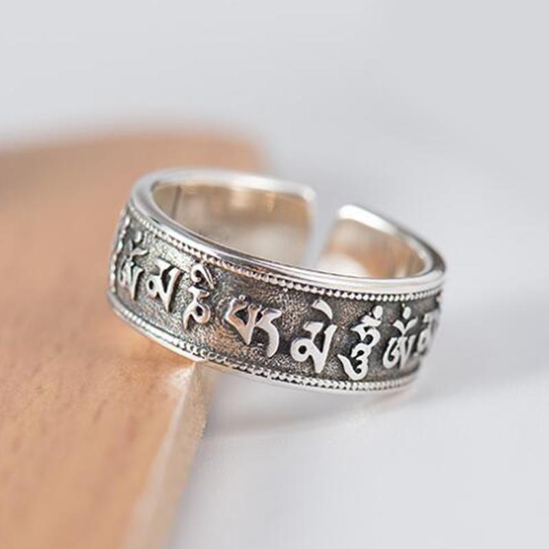 Silber Mantra Ring Shop4312016 Store