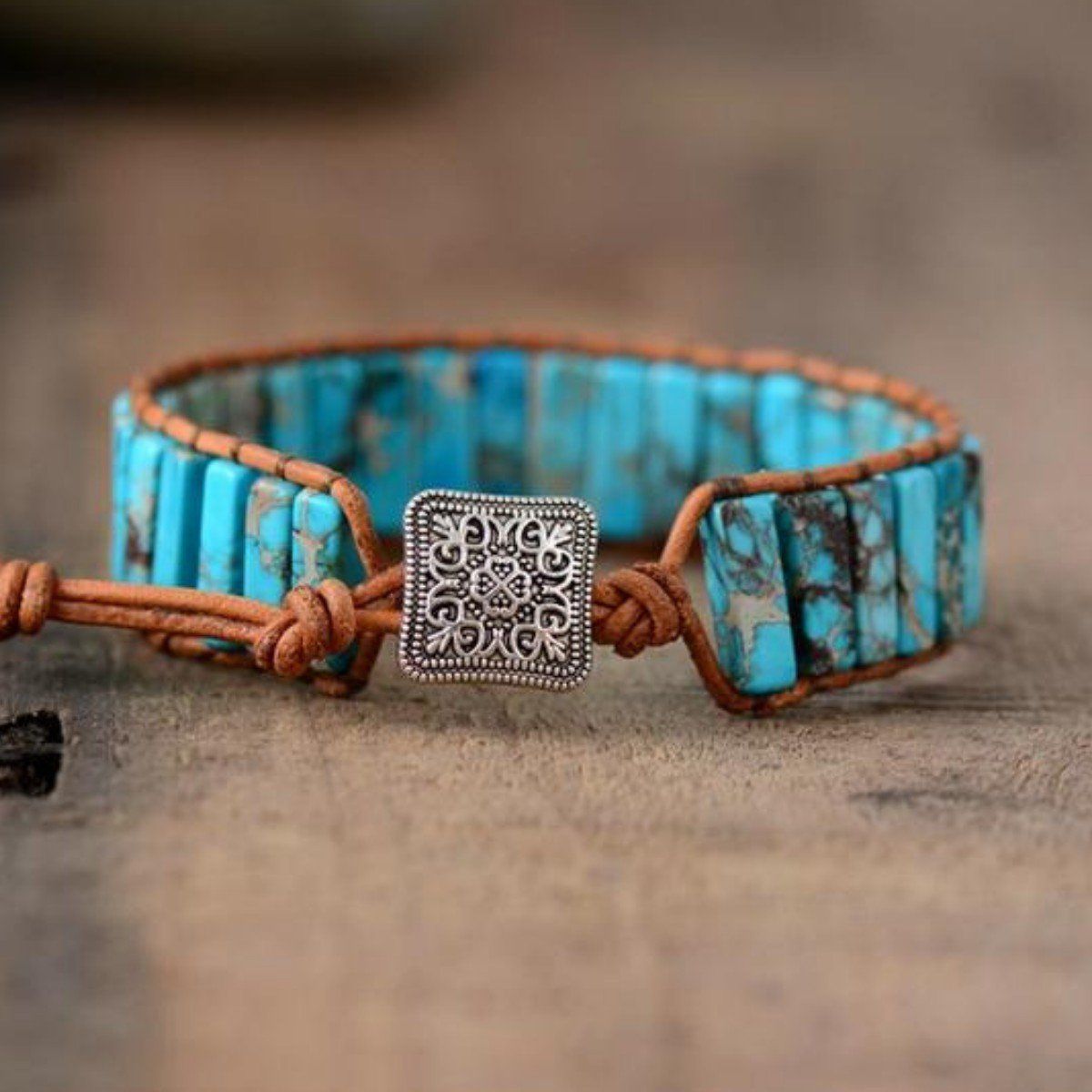 Türkis Chakra Armband - handgefertigt FERVENT Official Store