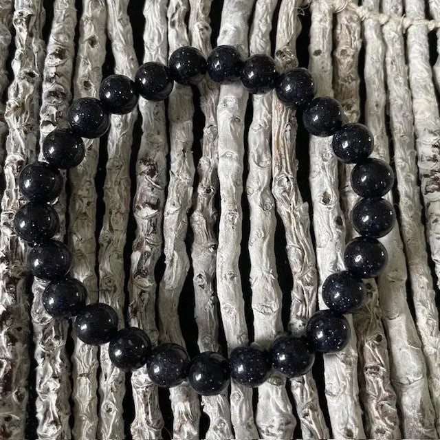Blau Goldstein Armband  - MySpirituals