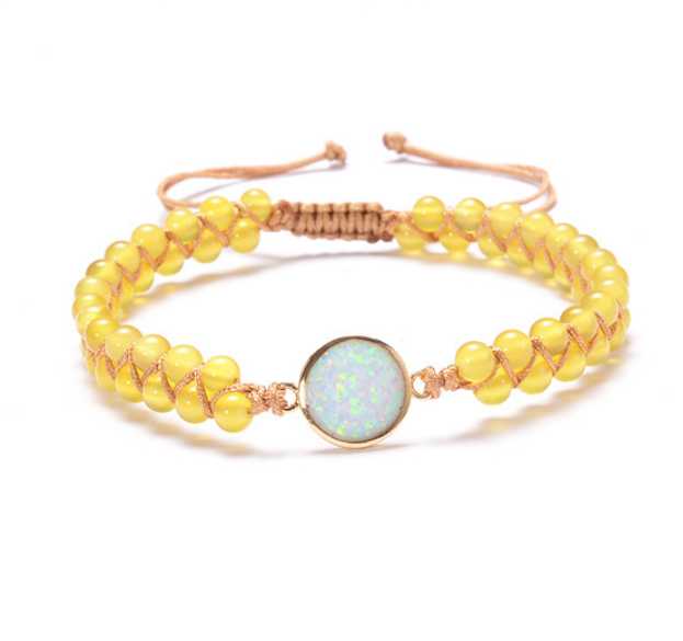 Amazonit Bergkristall Perlenarmband MySpirituals Deutschland