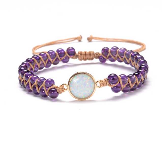 Amazonit Bergkristall Perlenarmband MySpirituals Deutschland