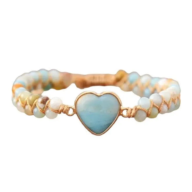 Imperial Jaspis Herz Armband sedmart Official Store