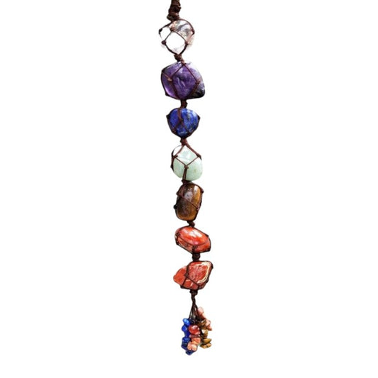 7 Chakra-Naturstein-Deko-Anhänger MySpirituals