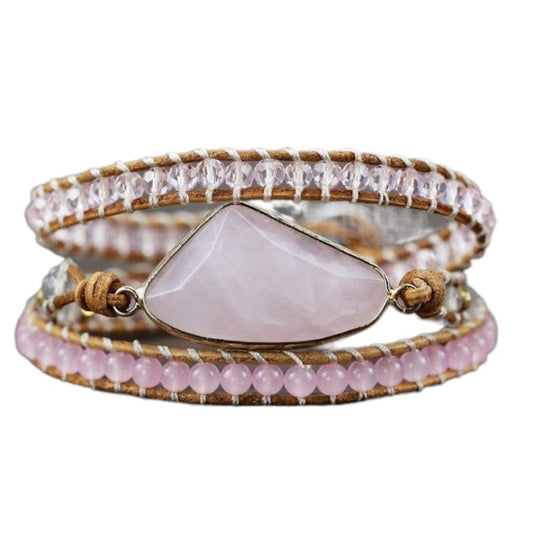 Naturstein Freundschaft Wickelarmband FERVENT Official Store