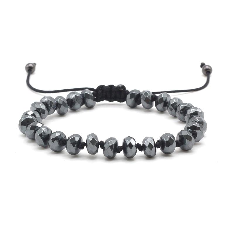 Schwarze Hämatit Perlen Armband FERVENT Official Store