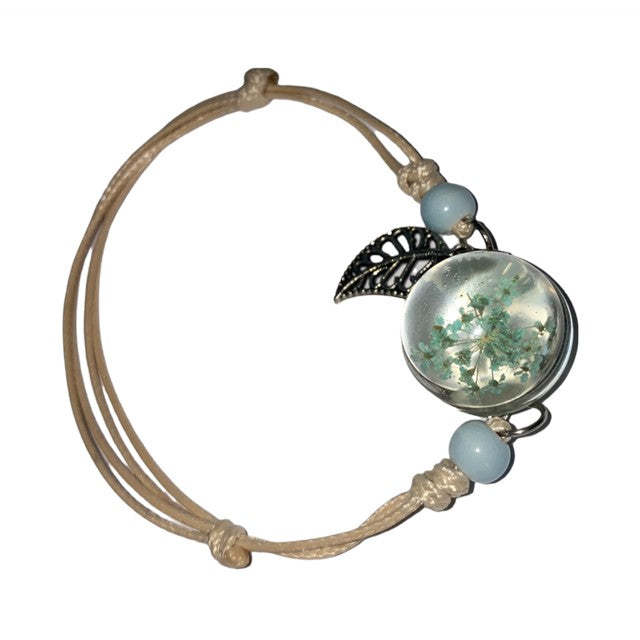 Rosa/blaues Löwenzahn-Armband - MySpirituals