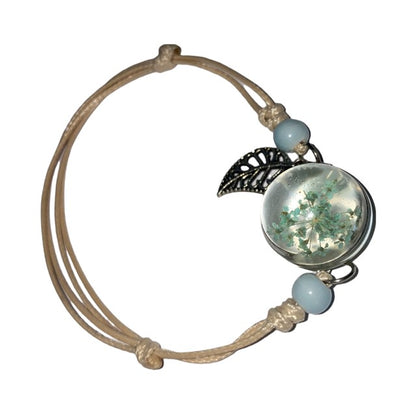 Rosa/blaues Löwenzahn-Armband - MySpirituals